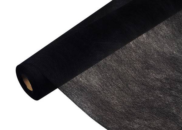 Flizelina koreańska 50 cm x 20 y gładka, black