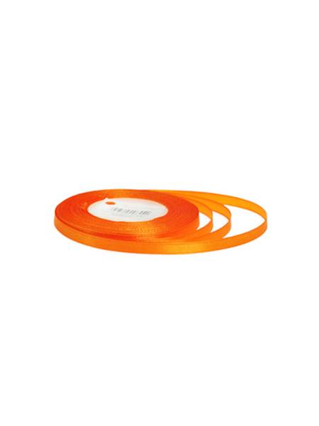 Wstążka satynowa 0,65 cm x 35 y gładka, orange [20]