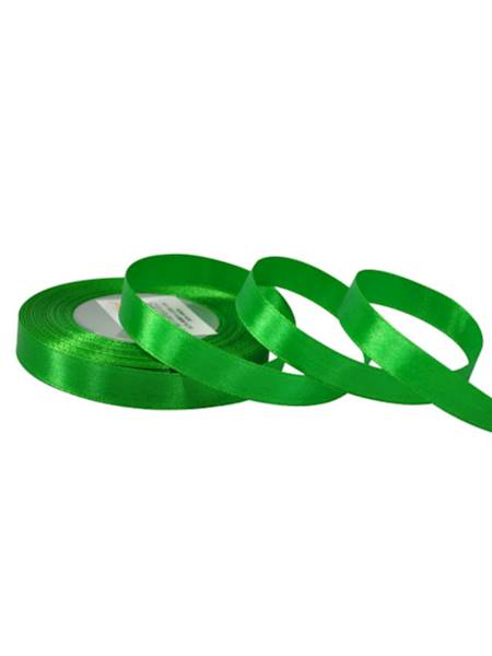 Wstążka satynowa 1,2 cm x 35 y gładka, dark green [20]