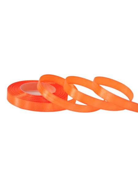 Wstążka satynowa 1,2 cm x 35 y gładka, dark orange [20]
