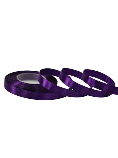 Wstążka satynowa 1,2 cm x 35 y gładka, dark plum [20]