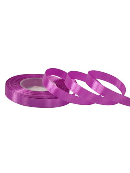 Wstążka satynowa 1,2 cm x 35 y gładka, fuchsia [20]