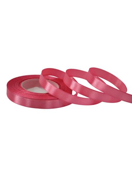 Wstążka satynowa 1,2 cm x 35 y gładka, indian pink [20]