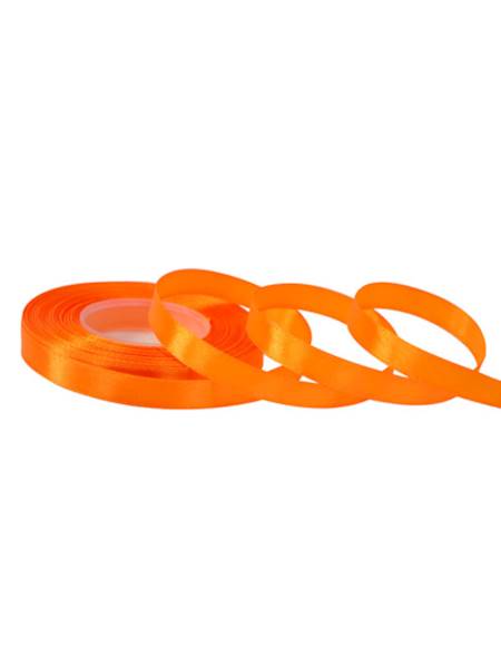 Wstążka satynowa 1,2 cm x 35 y gładka, orange [20]