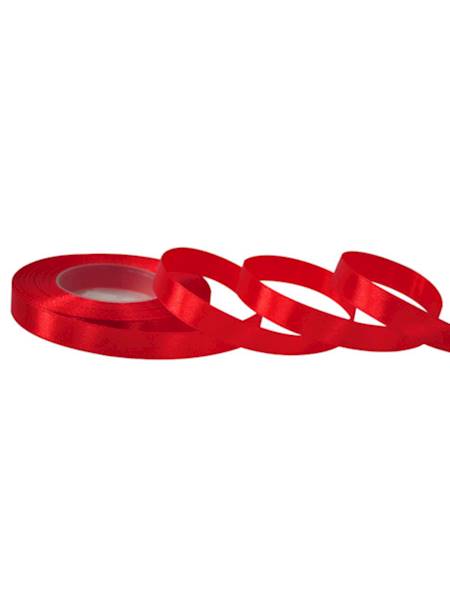 Wstążka satynowa 1,2 cm x 35 y gładka, red [20]