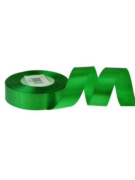 Wstążka satynowa 2,5 cm x 35 y gładka, dark green [10]