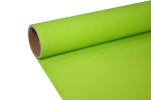 Folia satynowa 50 cm x 9 y gładka, apple green [5]