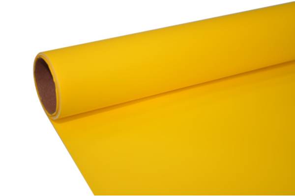 Folia satynowa 50 cm x 9 y gładka, dark yellow [5]