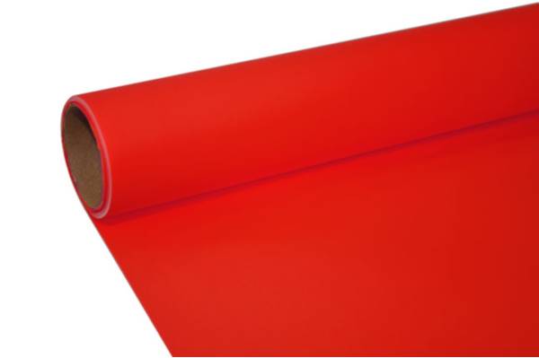 Folia satynowa 50 cm x 9 y gładka, red [5]
