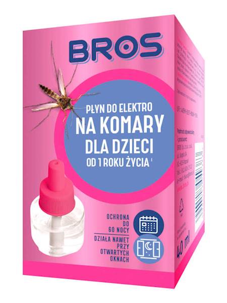 Bros Płyn do Elektro na komary dla dzieci [12]