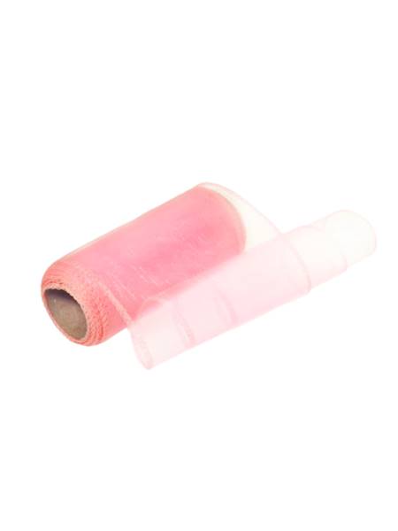 Organza 12 cm x 9 y gładka, light pink [10]