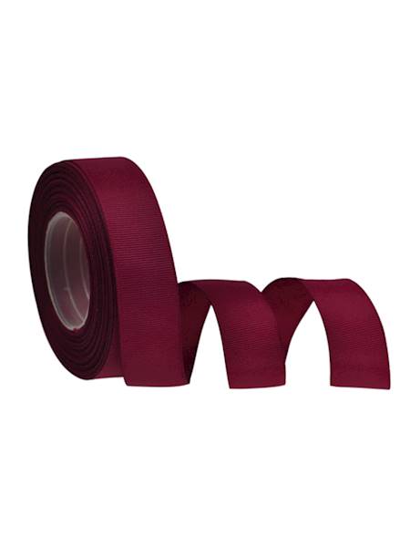 Wstążka ryps 2,5 cm x 25 y, burgundy [10]