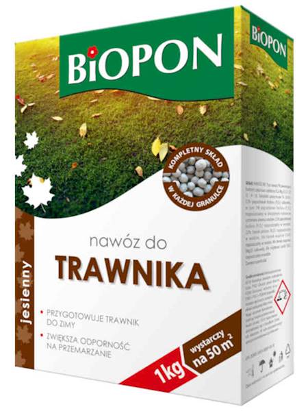 Biopon Nawóz jesienny do Trawnika 1 kg karton [12]