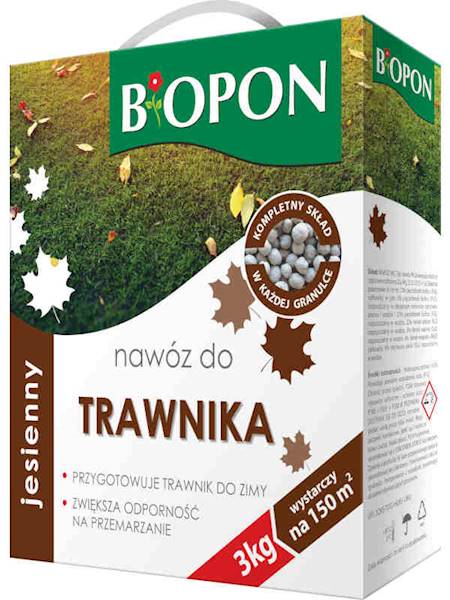 Biopon Nawóz jesienny do Trawnika 3 kg [3]