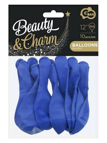 Balony B&C pastelowe niebieskie 12" opak. 10 szt.