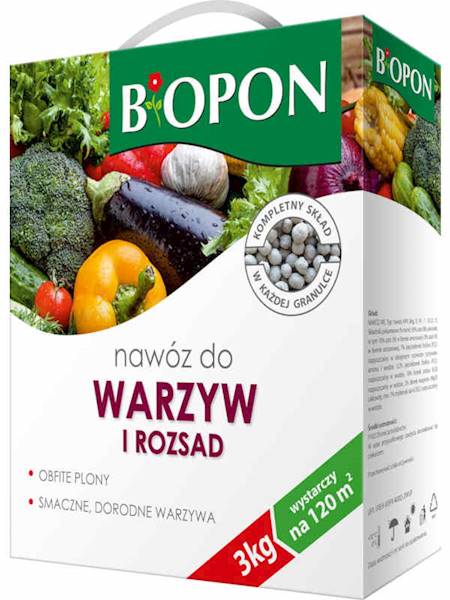 Biopon Nawóz do Warzyw 3 kg karton [3]