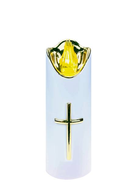 Świeca LED Rico 2/23/LUX biały+złoty+żółty [12]