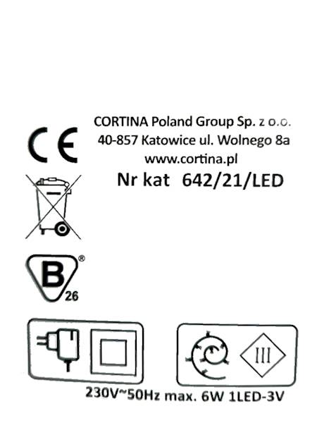 Lampki LED 400 642/21/LED/CW, dodatkowe gniazdo, timer