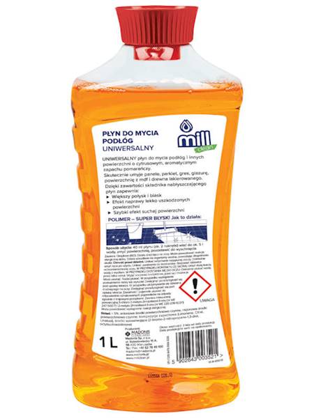Mill Płyn do mycia podłóg Pomarańcza 1L [9]