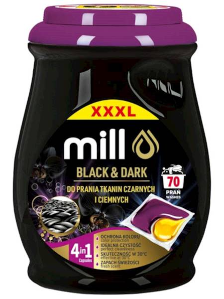 Mill Kapsułki do prania Black&Dark, 70 szt. [4]