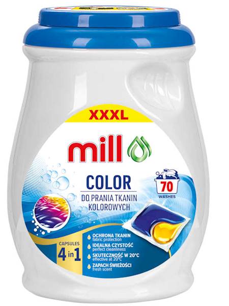 Mill Kapsułki do prania Professional Color, 70 szt. [4]