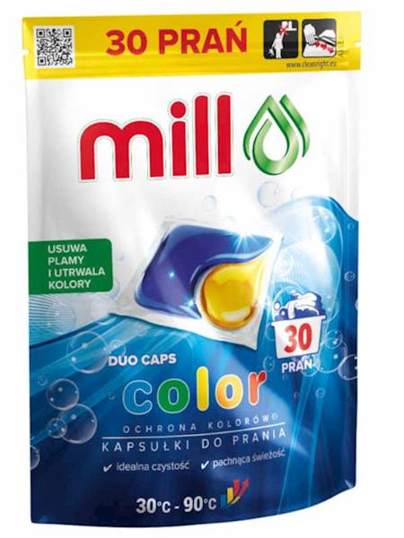 Mill Kapsułki do prania Professional Duo caps Color, 30 szt. [6]