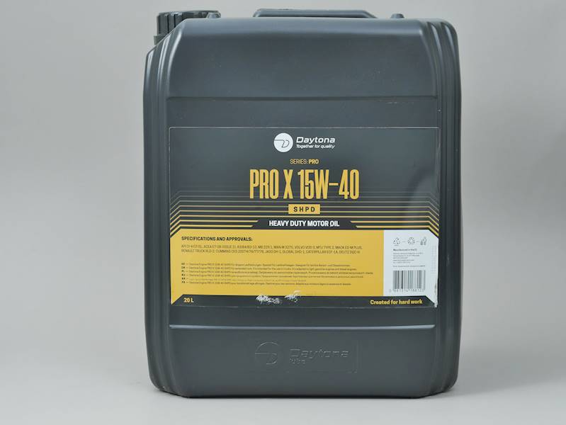 Olej silnikowy Daytona Engine Pro X 15W40 SHPD (20L) (bez DPF) API CI-4