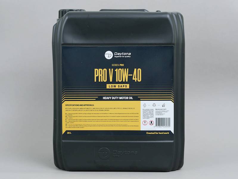 Olej silnikowy Daytona Engine Pro V 10W40 Low Saps (20L) (DPF) API CJ-4