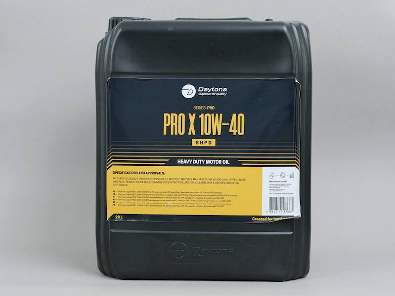 Olej silnikowy Daytona Engine Pro X 10W40 SHPD (20L) (bez DPF) API CI-4