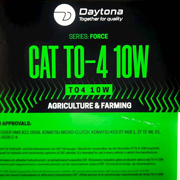 Olej hydrauliczny Daytona CAT TO4 SAE10W (20L)