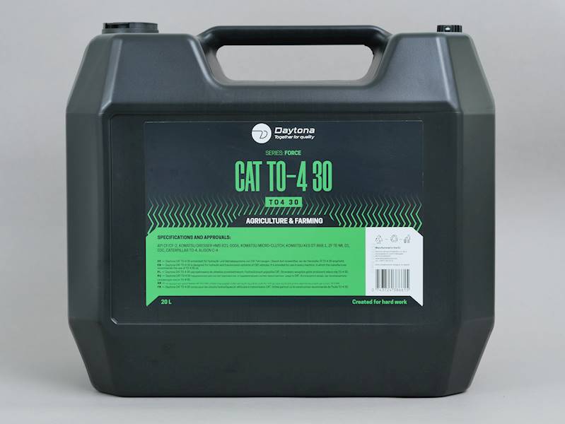 Olej skrzyni i mostu Daytona CAT TO4 SAE30 (20L)