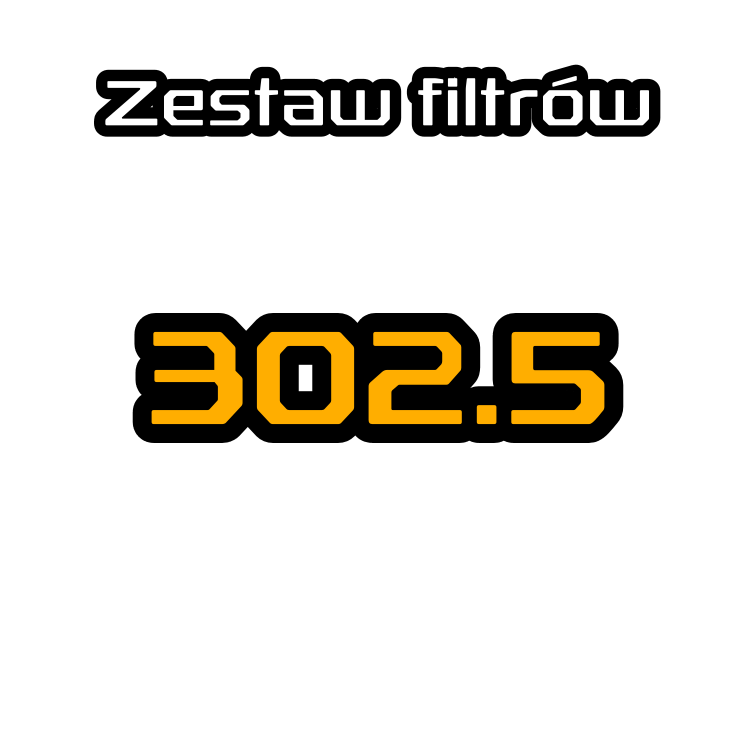 Zestaw filtrów do CAT 302.5 - 4AZ