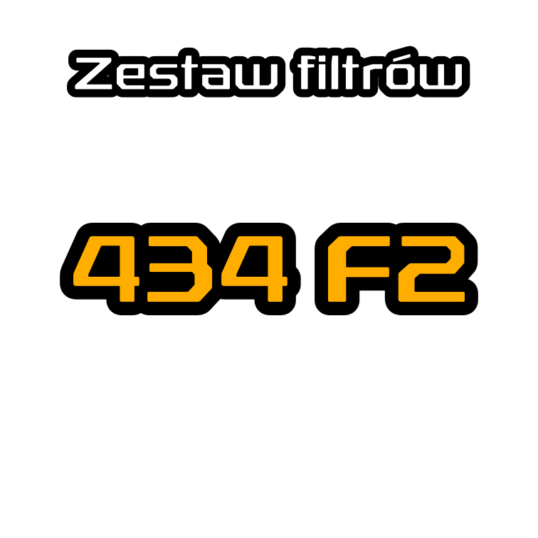 Zestaw filtrów do CAT 434F2 - HWR