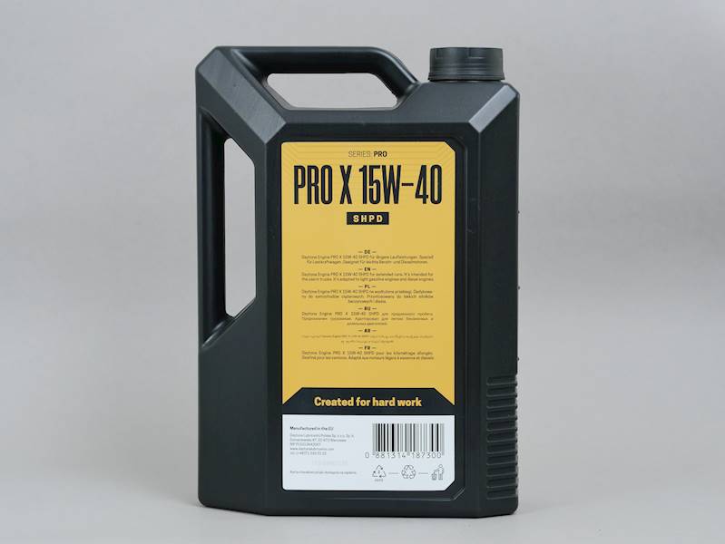 Olej silnikowy Daytona Engine Pro X 15W40 SHPD (5L) (bez DPF) API CI-4