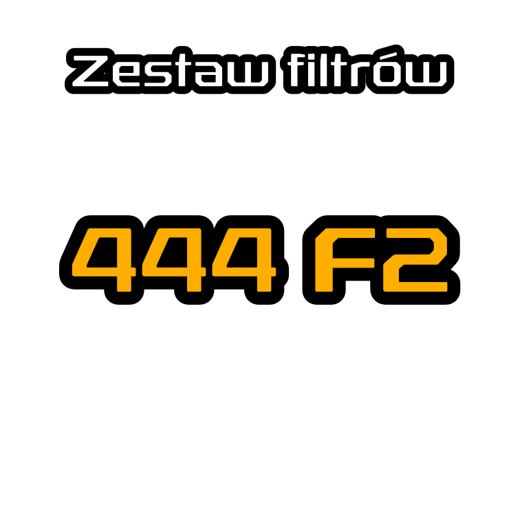 Zestaw filtrów do CAT 444F2 HWS 00203