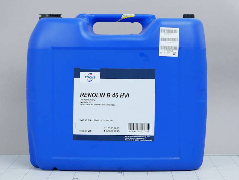 Olej hydrauliczny Fuchs Renolin B46 HVI (20L)