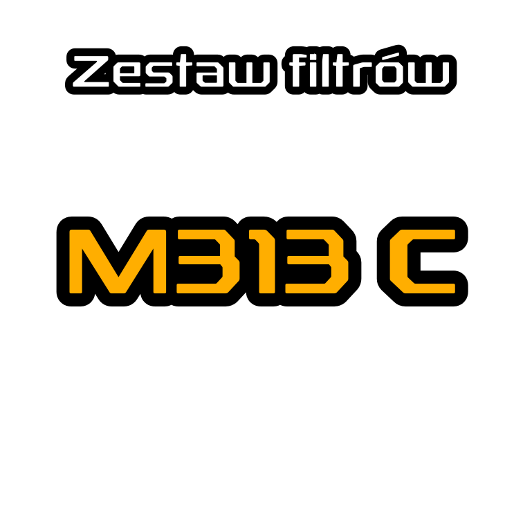 Zestaw filtrów do CAT M313C typ 2 - BDR 2001-up silnik CRX 4710-up