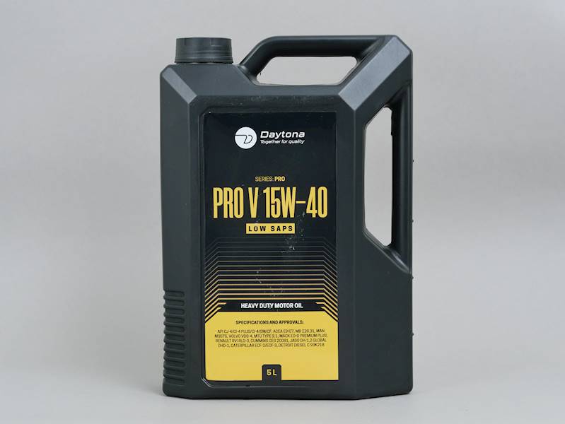 Olej silnikowy Daytona Engine Pro V 15W40 Low Saps (5L) (DPF) API CJ-4