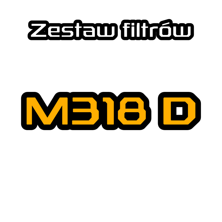 Zestaw filtrów do CAT M318D
