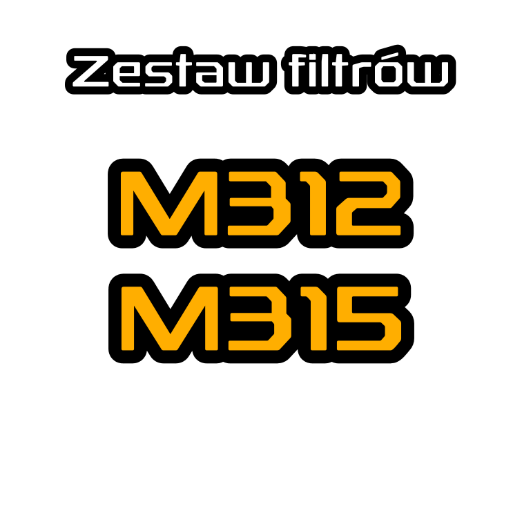 Zestaw filtrów do CAT M312 M315 - 7ML 6TL