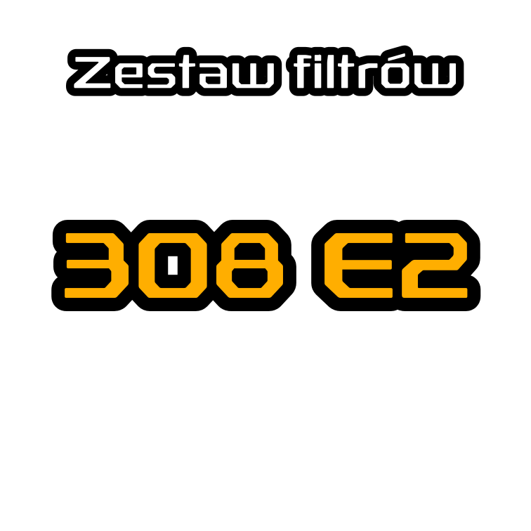 Zestaw filtrów do CAT 308E2 CR - FJX