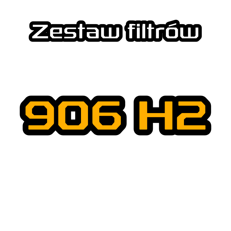 Zestaw filtrów do CAT 906H2 - JRF