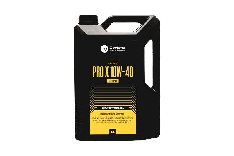 Olej silnikowy Daytona Engine Pro X 10W40 SHPD (5L) (bez DPF) API CI-4