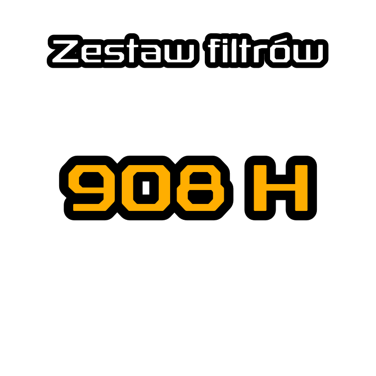 Zestaw filtrów do CAT 908H - LMD typ 1