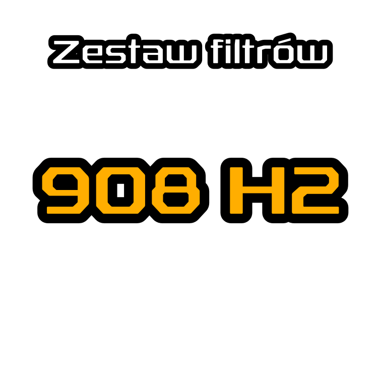 Zestaw filtrów do CAT 908H2 - JRD
