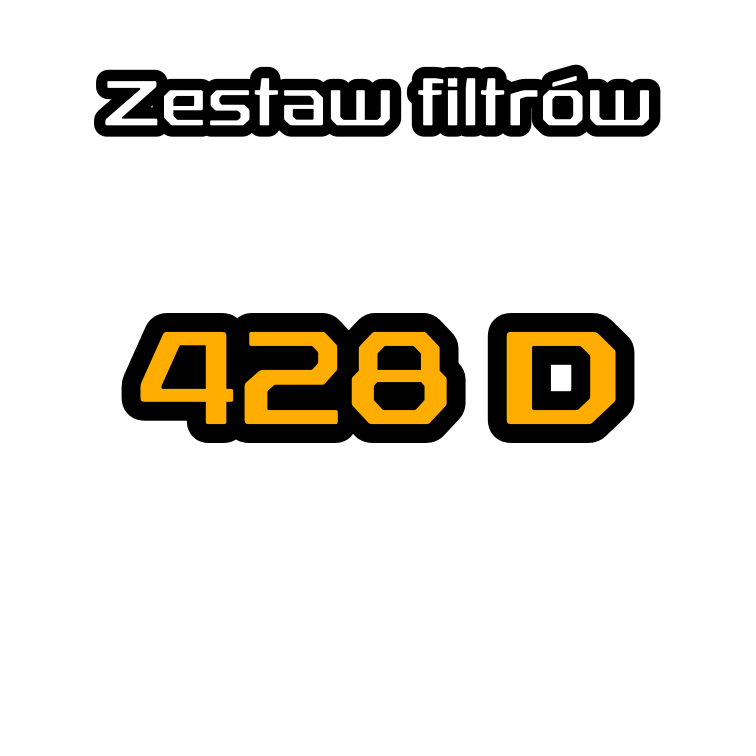 Zestaw filtrów do CAT 428D - BMT