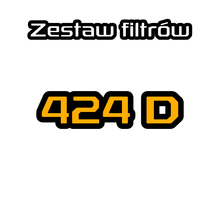 Zestaw filtrów do CAT 424D - BGP