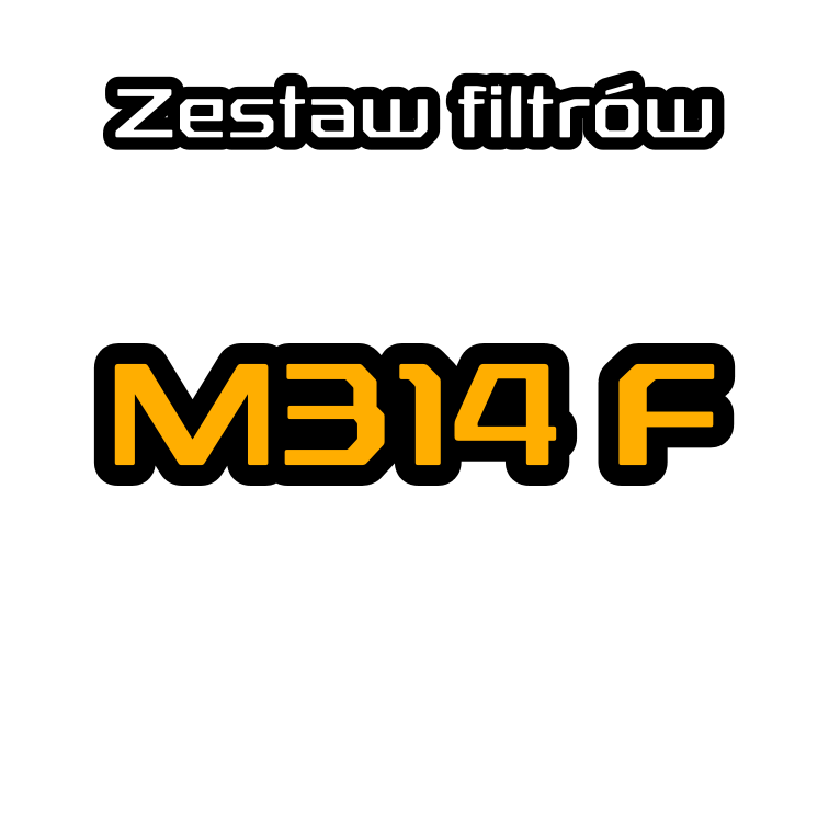 Zestaw filtrów do CAT M314F - F4A