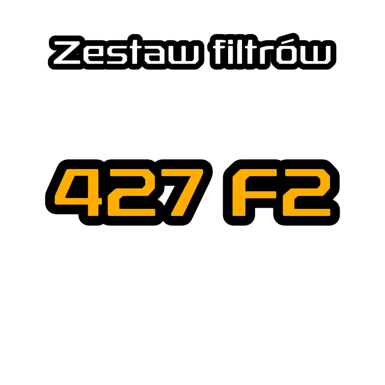 Zestaw filtrów do CAT 427F2 - HWK