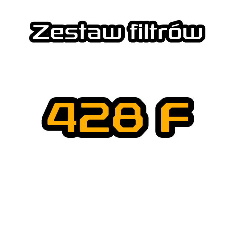 Zestaw filtrów do CAT 428F - HWN